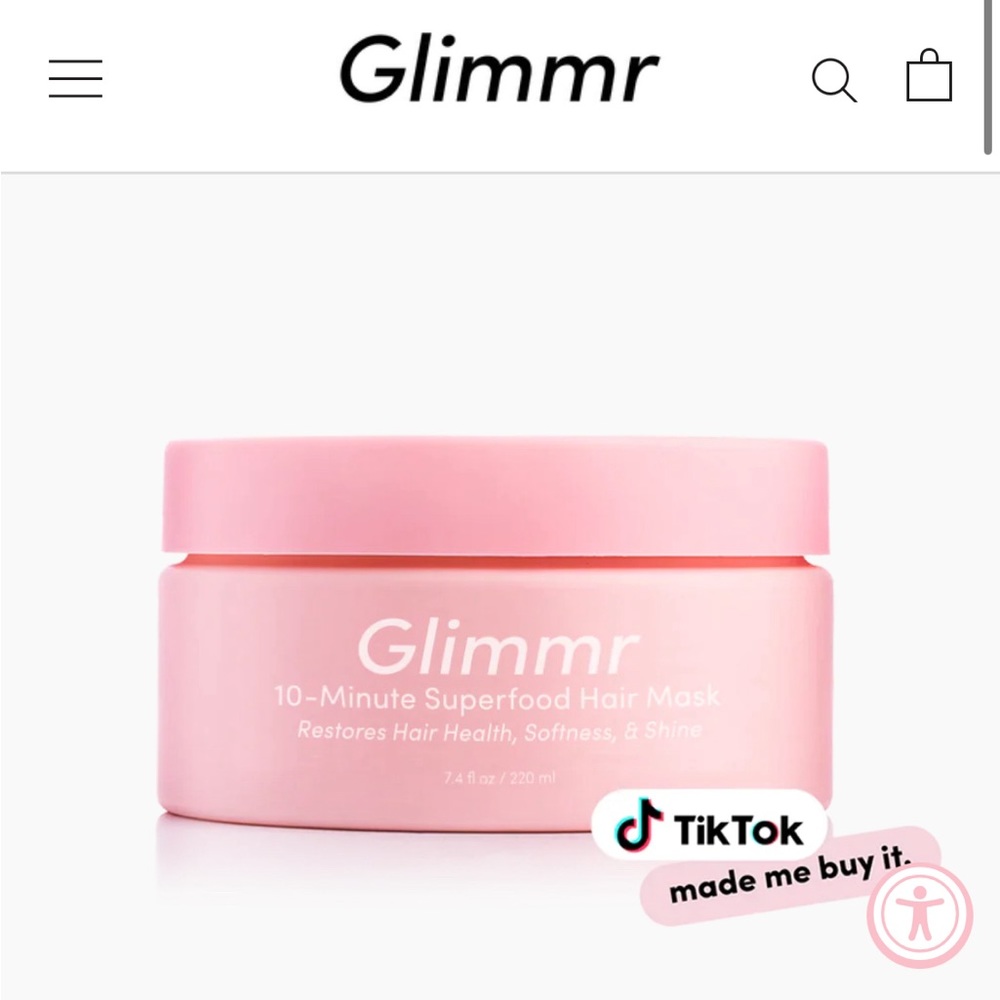 *NEW* GLIMMR 10-Minute Vitamin-Infusion Hair Mask